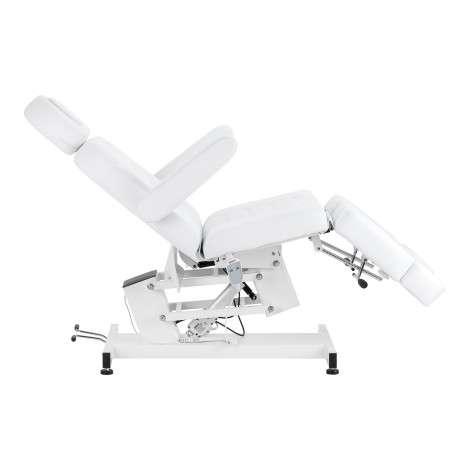 El-pedicurestol Azzurro 706 1 motor hvid — fra siden