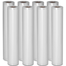 Sacs sous vide moletés en rouleau pour machine sous vide 600 x 30 ENSEMBLE - 8 rouleaux
