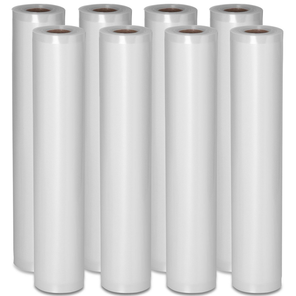 Vakuumsäckar Moletonerad folie i en vakuumförpackningsrulle 600 x 30 set - 8 rullar