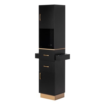Kappersstation TOTEM GOLD — vooraanzicht