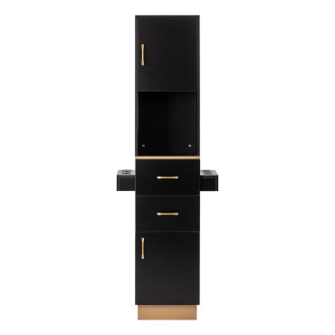 Frisörstation TOTEM GOLD — framsida
