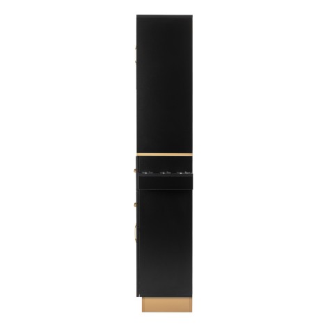 Kappersstation TOTEM GOLD — zijaanzicht
