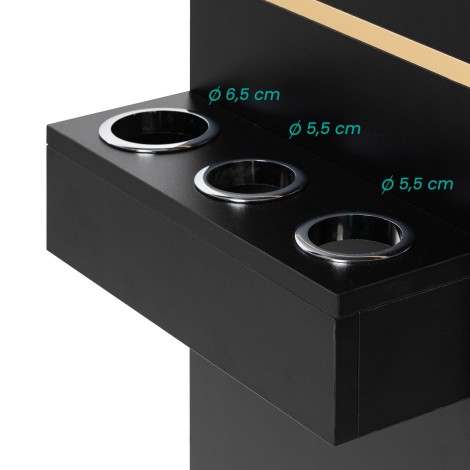 Frizerska postaja TOTEM GOLD — povečava površine