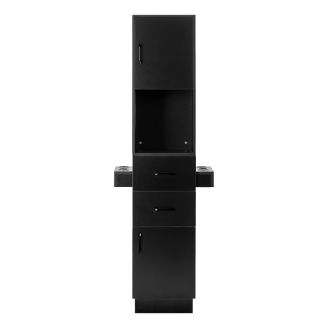 Σταθμός Κομμωτηρίου TOTEM BLACK — προβολή από μπροστά