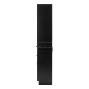 Poste de coiffure TOTEM BLACK — vue latérale