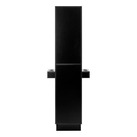 Postazione Parrucchiere TOTEM BLACK — vista frontale