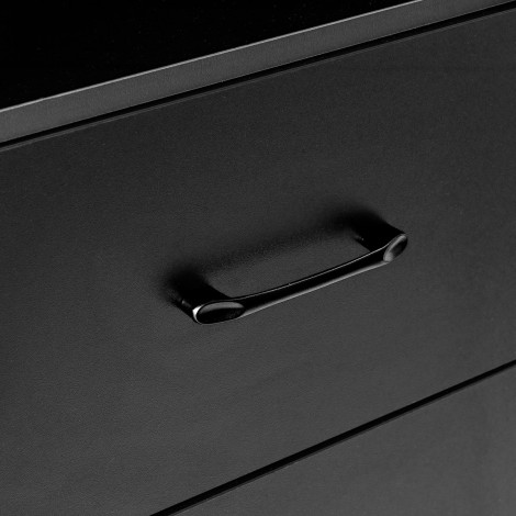 Postazione Parrucchiere TOTEM BLACK — primo piano della maniglia