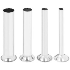 Stuffer Filler Spring makkaroille pystysuora käsipyörä 15 l + 4 leje