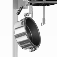 Kone automaattinen popcorn sisäänvedettävä laite Retro Teflon 1600 5-6 kg / h - sininen