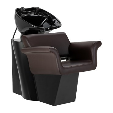 Friseur-Waschstation Gabbiano Lucca braun