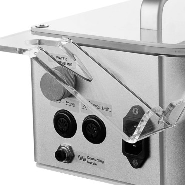Yoshida Pro-Spray LCD Μηχανή Τρυπανιού Νυχιών — κοντινοί χειρισμοί
