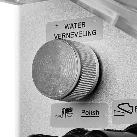 Yoshida Pro-Spray LCD Μηχανή Τρυπανιού Νυχιών — κοντινοί χειρισμοί