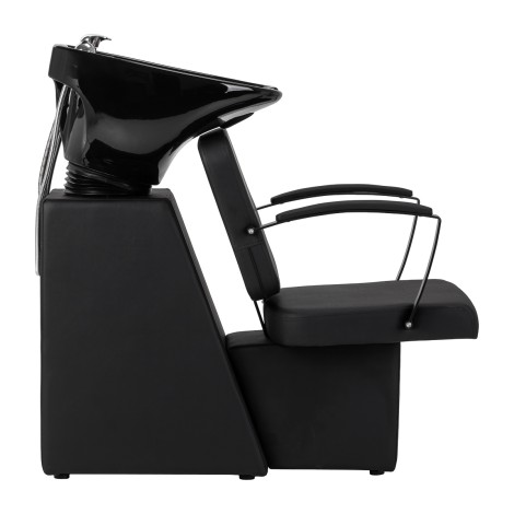 Postazione Lavaggio Parrucchieri Hair System Edge Noir — vista laterale