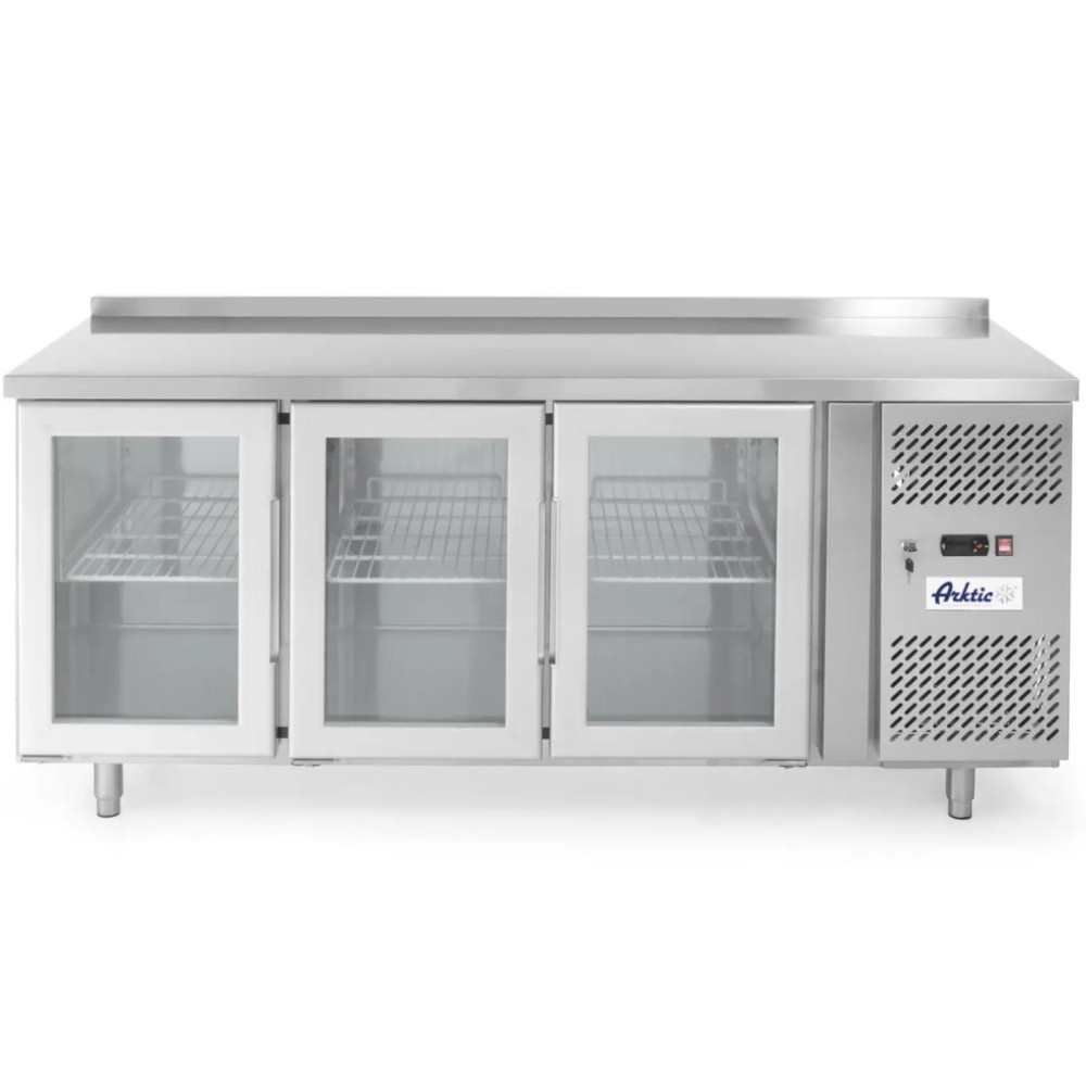 Hladilna miza s 3 vrati z delovnim plinom z 180 cm - Hendi 233436