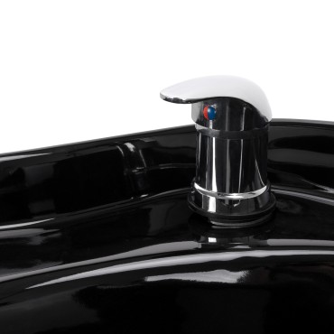 Umivalnik za frizerje Hair System Edge Noir — povečava ročaja