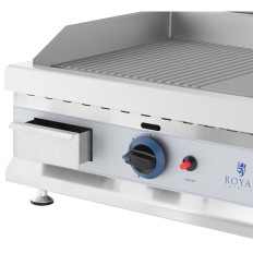 Gasgrill Dual Smooth-Wicked Aardgas 0,02 Bar 74,5 x 40 cm 2 x 3100 W