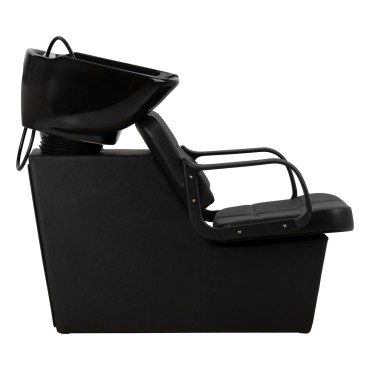 Unité de Lavage Coiffure Hair System Komodo Noire — vue latérale