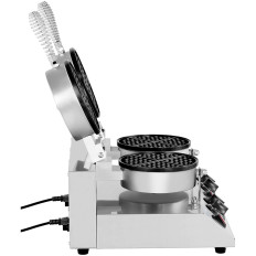 Ronde wafel verdubbelt. Wafel 185 mm 2600 W