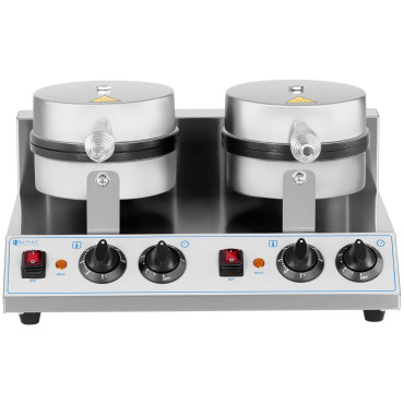 Apaļās vafeles dubultojas. Vafeles 185 mm 2600 W