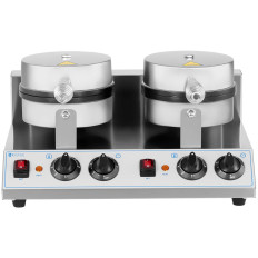 Apaļās vafeles dubultojas. Vafeles 185 mm 2600 W