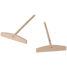 Dvojna električna palačinka z litoželezom 2 x 40 cm 2 x 3000 W