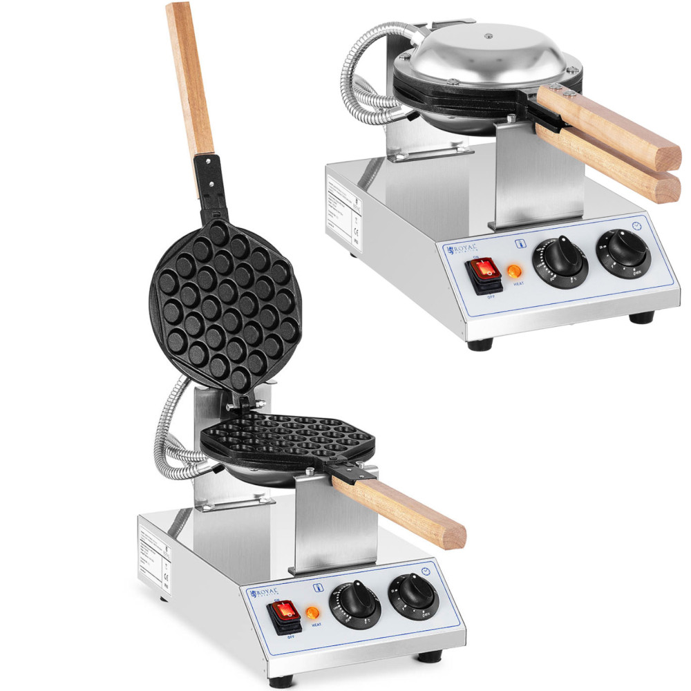 Gaufrier Bublé pour gaufres bubble waffle TEFLON 1415 W