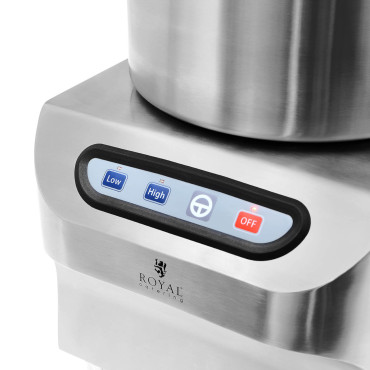 Cutter gastronomischer Wolf zum Hacken von Mahlen Gemüsefleisch 12 l 1500/2200 U / min. 1500 W