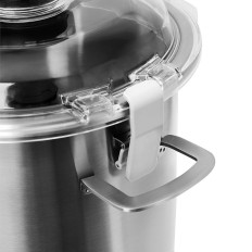 Hachoir à viande électrique pour hacher, moudre et couper la viande et les légumes, 12 L, 1500/2200 tr/min, 1500 W.