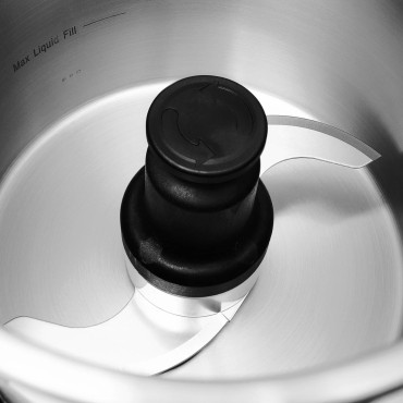Lobo gastronômico cortador para cortar a carne vegetal de moagem 8 l 1500 rpm 800 w
