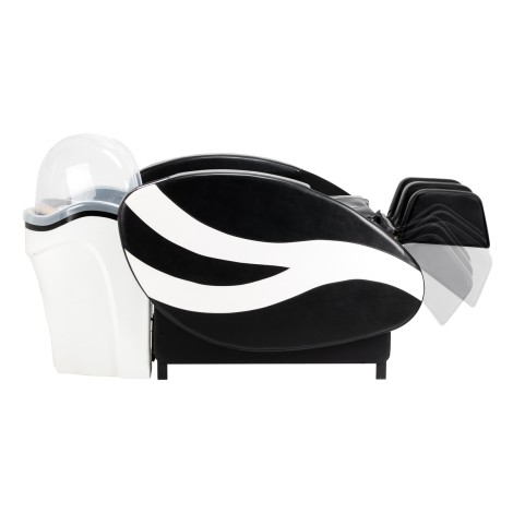Unidad de lavado para peluquería con camilla Gabbiano Head Spa Sea 501 — vista lateral