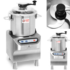 Rezací gastronomický vlk na sekanie brúsenie rastlinného mäsa sekanie 8 l 1500/2800 RPM 800 W