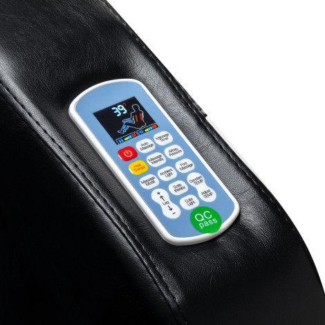 Unité de lavage coiffure avec fauteuil inclinable Gabbiano Head Spa Sea 501 — gros plan commandes