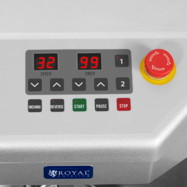 Mixér Špirálový mixér pre koláče s konštantnou vodou, 33 l 1800 W