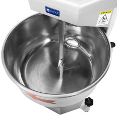 Mélangeur spiral pour pâte avec une cuve fixe de 23 l 1300 W