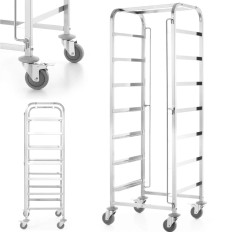 Chariot de transport pour paniers de lave-vaisselle 7 x 500x500mm - Hendi 810583