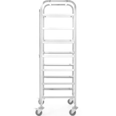 Trolley for transporting baskets for dishwashers 7 x 500x500mm - Hendi 810583