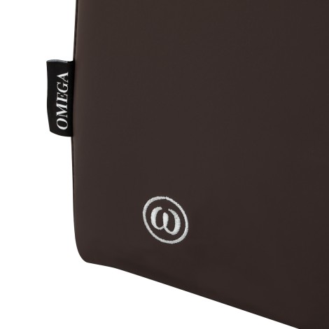 Stojalo za umivanje las Omega Nautica rjavo — povečava etikete