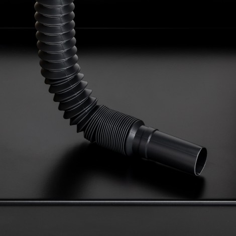 Kadernícka umývacia jednotka Omega Nautica hnedá — detail kábla