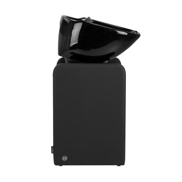 Unité de lavage coiffure Omega Nautica noire — vue latérale