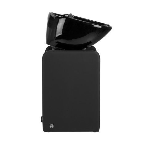 Unité de lavage coiffure Omega Nautica noire — vue latérale