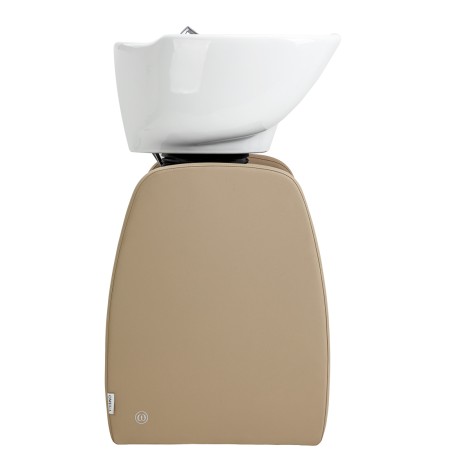Haardroger wasunit Omega Aqualina beige — zijaanzicht