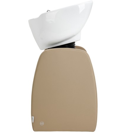 Hårtvättstation Omega Aqualina beige — sidosida