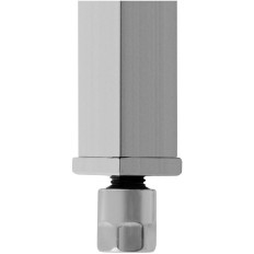 Maschronized kartta polyeteeni teräspohjalla 40 x 40 x 80 cm