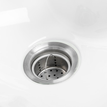 Frisørvaseenhed Omega Aqualina beige — nærbillede
