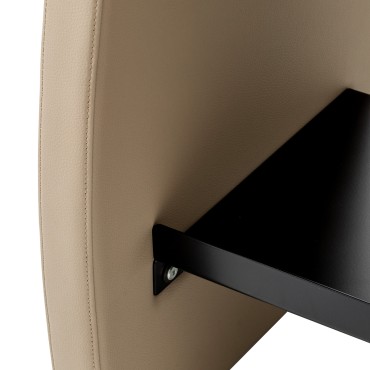 Unidad de lavado para peluquería Omega Aqualina beige — detalle de la superficie