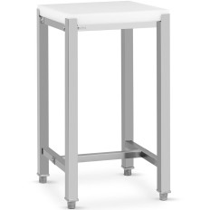 Maschronized karta över polyeten på en stålbas 40 x 50 x 80 cm