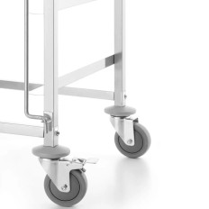 Carrinho para transportar cestas para lava-louças 7 x 500x500mm - Hendi 810583