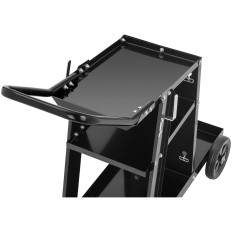 Workshop sveisvogn med plass for gasscylinder 3 hyller håndtak opptil 80 kg