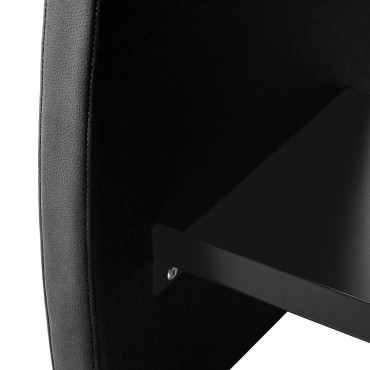 Hairdressing wasunit Omega Aqualina zwart — detail oppervlak