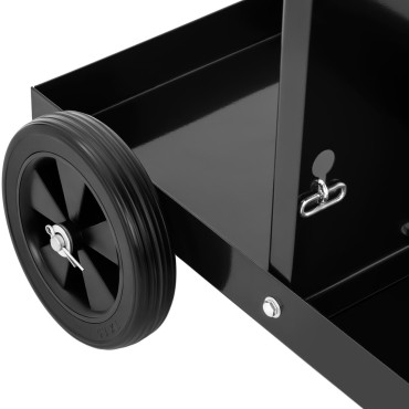 Workshop-Trolley mit Raum für Gaszylinder 3 Regale bis 80 kg